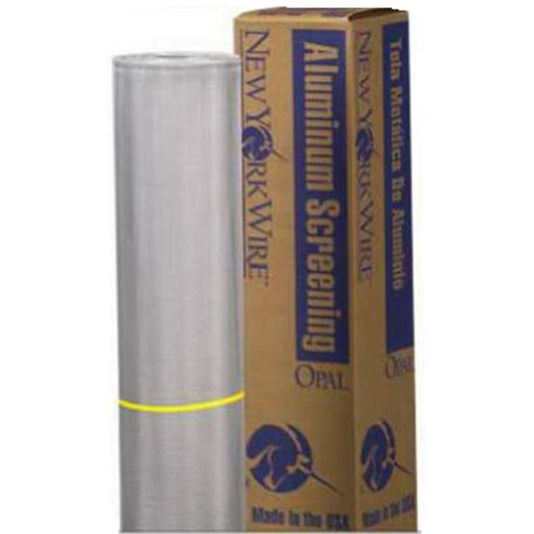 New York Wire New York Wire FCS9352-M 60 in. x 100 ft. Brite Aluminum Wire Screening Roll 479451